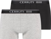 Cerruti 1881 Boxershort 2 pack grijs/zwart maat M