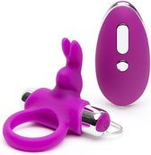 Happy rabbit remote control ring paars