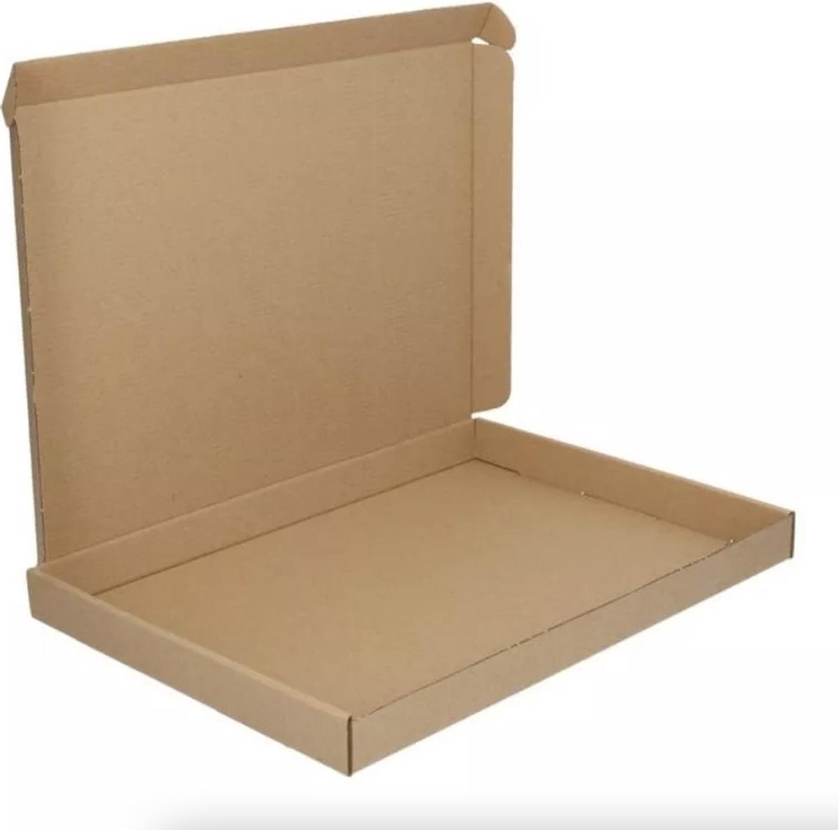 10 stuks Bruine Brievenbusdozen A4+ (350 x 250 x 28 mm) - Bruin