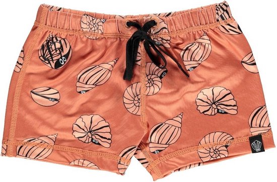 Beach & Bandits - Shorts de bain de bain UV pour enfants - Shello! - Argile - taille 80-86cm