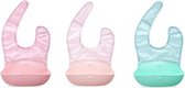 Slabbetjesset Opvouwbaar Easy Roze