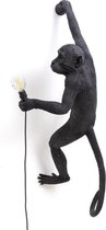 Seletti - monkey lamp-outdoor resin lamp cm black #05