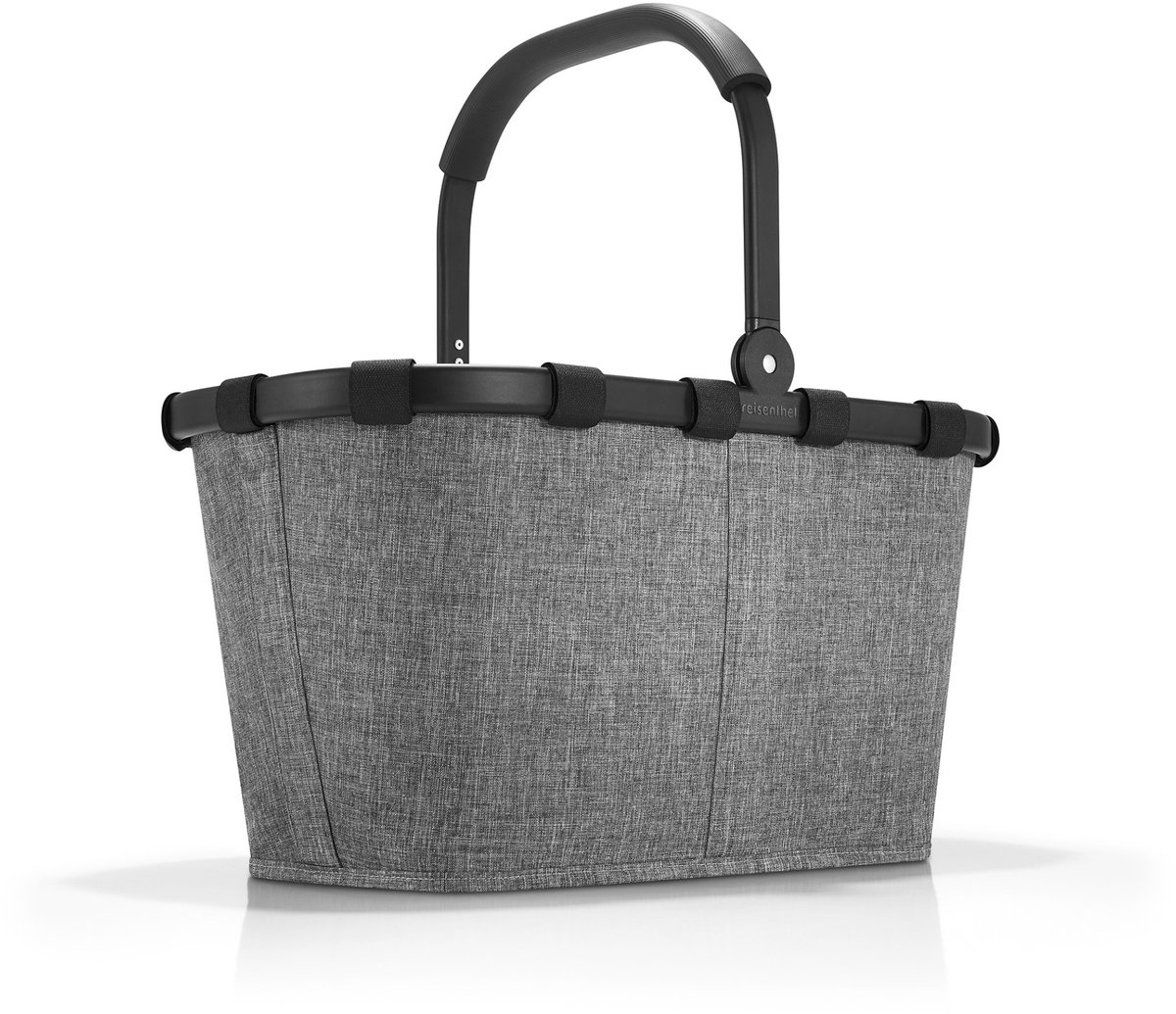 Reisenthel Carrybag Boodschappenmand - Polyester - 22L - Twist Silver Grijs