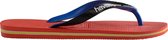 Havaianas Brasil Mix Unisex Slippers - Rood/Blauw/Zwart - Maat 41/42