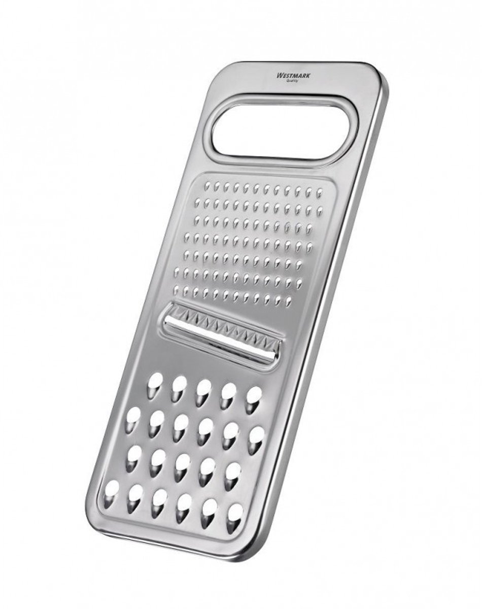 Westmark Universele rasp, 3 in 1, roestvrij staal, Steel, zilver, 10022270