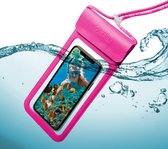 Splashbag Beschermhoes XL voor Smartphone, Roze - Celly