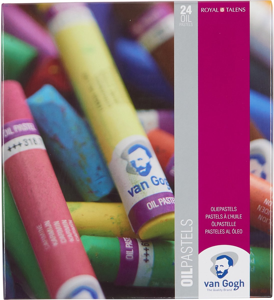 Van Gogh Basisset oliepastels met 24 kleuren — cadeau in Hobby - foto 4