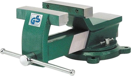 Brüder Mannesmann bankschroef Draaibaar 150mm
