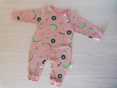 Baby romper roze meloen