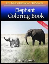 Elephant Coloring Book For Adults Relaxation 50 pictures