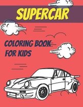 Supercar Coloring Book For Kids