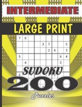 Sudoku 200 Puzzles Large Print Intermediate
