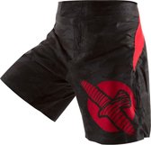 Hayabusa WELD3 Fight Shorts Zwart Rood MMA Kleding XL = Jeans Maat 36