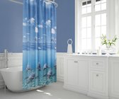 Zethome | Douchegordijn Shower Curtain 240cm|2x120x200 shower curtain | Een Vleugel | 8852