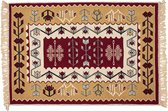 Kelim vloerkleed 120x180 cm - Basak - Katoen Keuken Tapijt - Keukenmat - Kilim