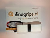 OnlineGrips.nl Racket overgrip wit Tennis (1 stuk)