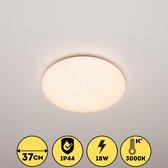 Proventa LED badkamerlamp - ⌀ 37 cm - Plafonnière voor wand & plafond - Neutraal wit