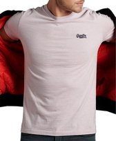 Superdry T-shirt - Mannen - licht roze