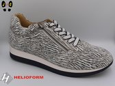 Helioform dames sneaker, H093 Zebra Print, Maat 39