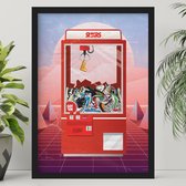 Kicks On Kanvas Poster - Nike Snkrs Arcade “retro - 70 X 50 Cm - Multicolor