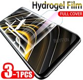 Xiaomi Poco M3 Flexible Nano Glass Hydrogel Film Screen Protector 2X