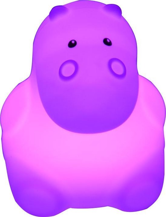 Simply for kids Nachtlamp Nijlpaard - Met oplaadkabel & afstandsbediening van Simply for Kids — afbeelding 4
