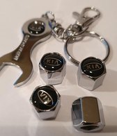 Metalen Ventieldop set Kia Logo