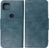 Bestcases Portemonnee Telefoonhoesje - Pasjeshouder Hoesje voor Motorola Moto G 5G - Blauw