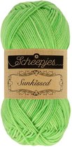 Scheepjes Sunkissed- 014 Spearmint Green 5x50gr