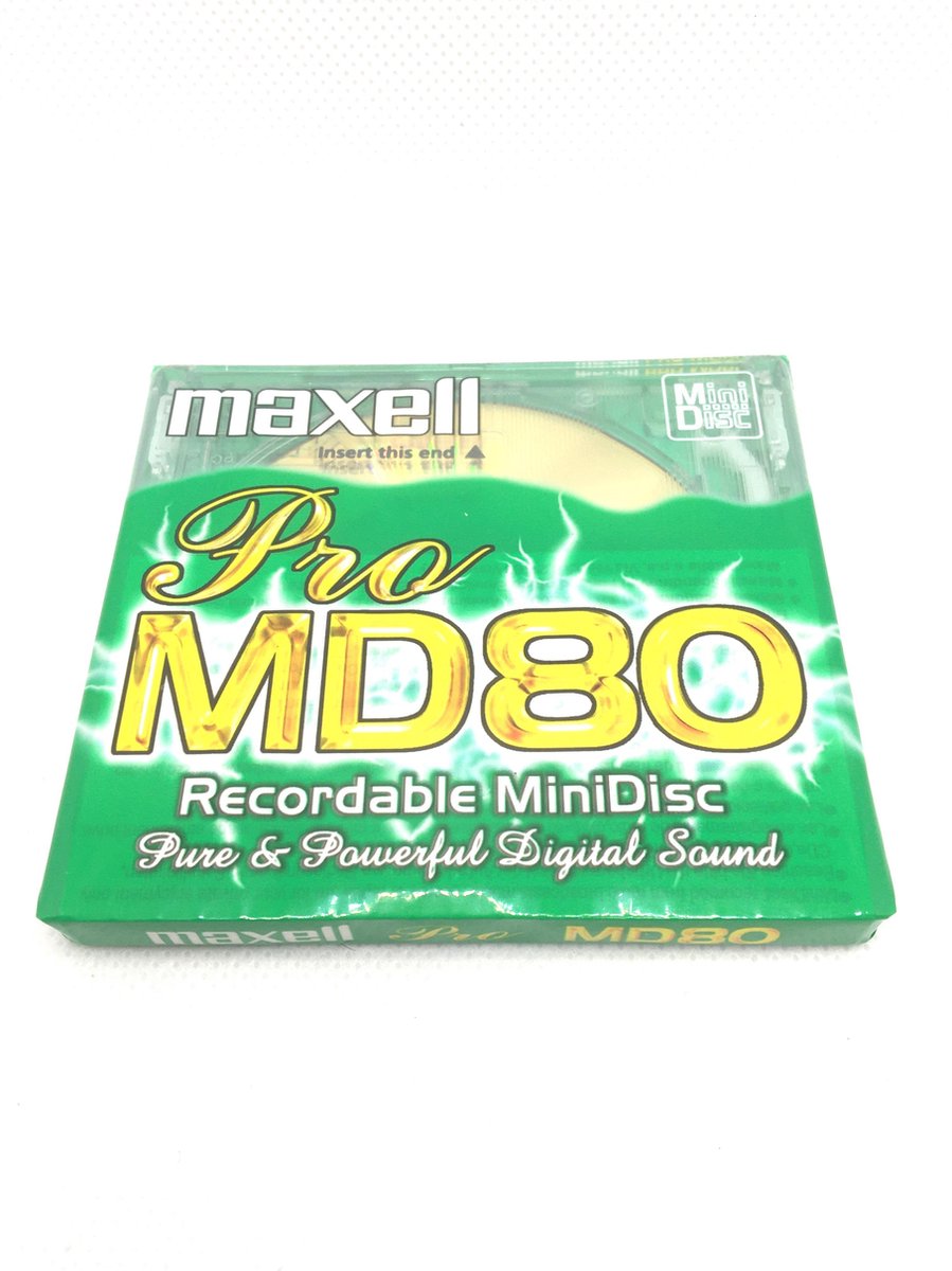 Maxell PRO MD 80 Recordable Minidisc
