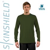 SKINSHIELD - UV-shirt met lange mouwen voor heren - XL