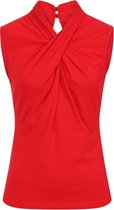 Dancing Days - HEY JUDE Mouwloze top - XL - Rood