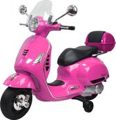Vespa Elektrische kinder scooter vanaf 2 - 4 jaar - Roze
