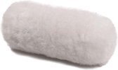 Bolster kussen schapenvacht groot 20 x 50 / Yoga bolster / Cylinder kussen