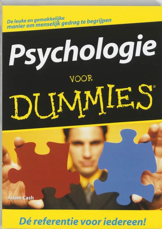 Cover van het boek 'Psychologie voor Dummies' van A. Cash