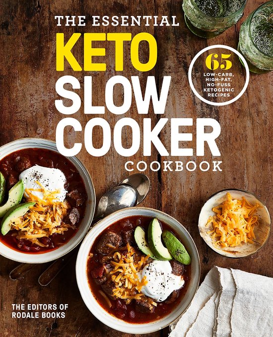 The Essential Keto Slow Cooker Cookbook - cover