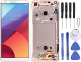 Lcd-scherm en digitizer volledige montage met frame voor LG G6 / H870 / H870DS / H872 / LS993 / VS998 / US997 (goud)