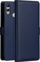 DZGOGO MILO-serie PC + PU horizontale flip lederen case voor Huawei P Smart (2019) / Honor 10 Lite / Nova Lite 3, met houder en kaartsleuf en portemonnee (blauw)