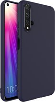 Voor Huawei Honor 20 IMAK TPU Frosted Soft Case UC-1-serie (blauw)
