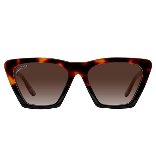 Johnny Fly Figure zonnebril - dames - Split Tortoise - ecologisch van Johnny Fly — afbeelding 2