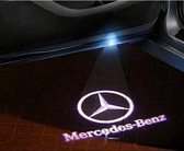 Mercedes Benz - 2x Mercedes logo projector - Mercedes deur logo projector -DE VERBETERDE VERSIE -  INBOUW - LED - VERSIE A - AYROS EXPRESS