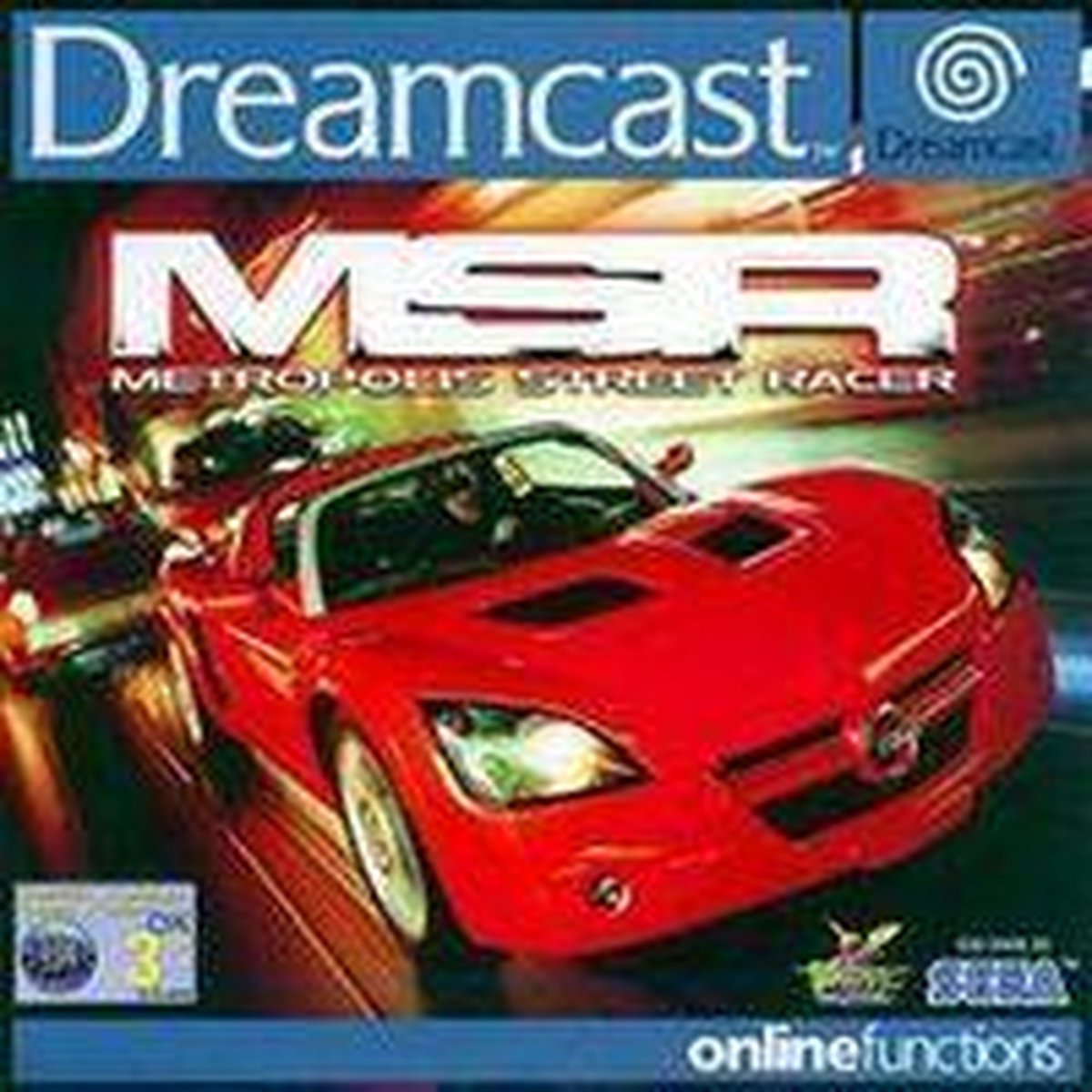 Metropolis Street Racer - Saga Dreamcast