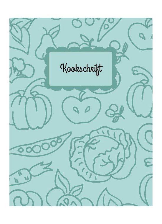 Kookschrift - Notitieboek - Happybook - Recepten - Schrijven - Eigen kookboek creëren - Cadeau - Kookliefhebber - Groen Kookschrift - Notitieboek - Happybook - Recepten - Schrijven - Eigen kookboek creëren - Cadeau - Kookliefhebber - Groen