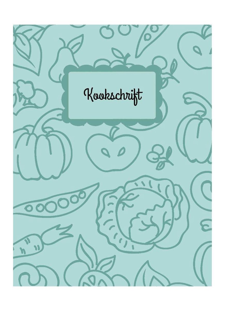 HappyBook - Kookschrift - Notitieboek - Recepten - Schrijven - Kookboek - Cadeau - Kookliefhebber - Relatiegeschenk - Boekenlegger - Koken - Familierecepten - Familiegerechten - Recepten opschrijven - Food Journal - Foodies - Familiegeschenken - Food