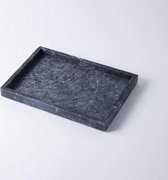 Mramor dienblad marmer Zwart 30x20 cm