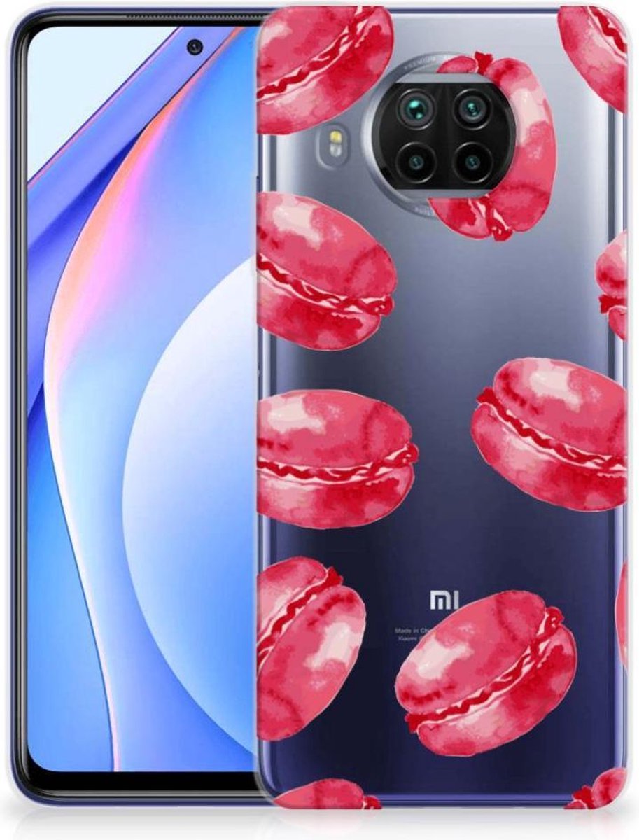 Back Cover voor Xiaomi Mi 10T Lite Siliconen Case Pink Macarons