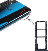 SIM-kaarthouder + SIM-kaarthouder + Micro SD-kaarthouder voor OPPO Realme 5 Pro / Q (groen)