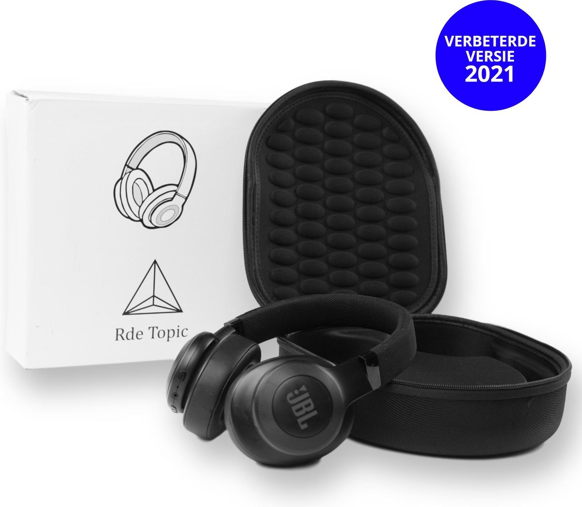 Rde Topic® Koptelefoon hoes Geschikt voor On-Ear/Over-Ear – Headphone case- Jbl - Sony - Reiskoffer