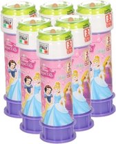 18x Bellenblaas Disney Princess 60 ml speelgoed voor kinderen - Uitdeelspeelgoed/weggevertjes