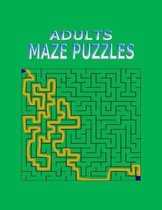 Maze Puzzles Adults